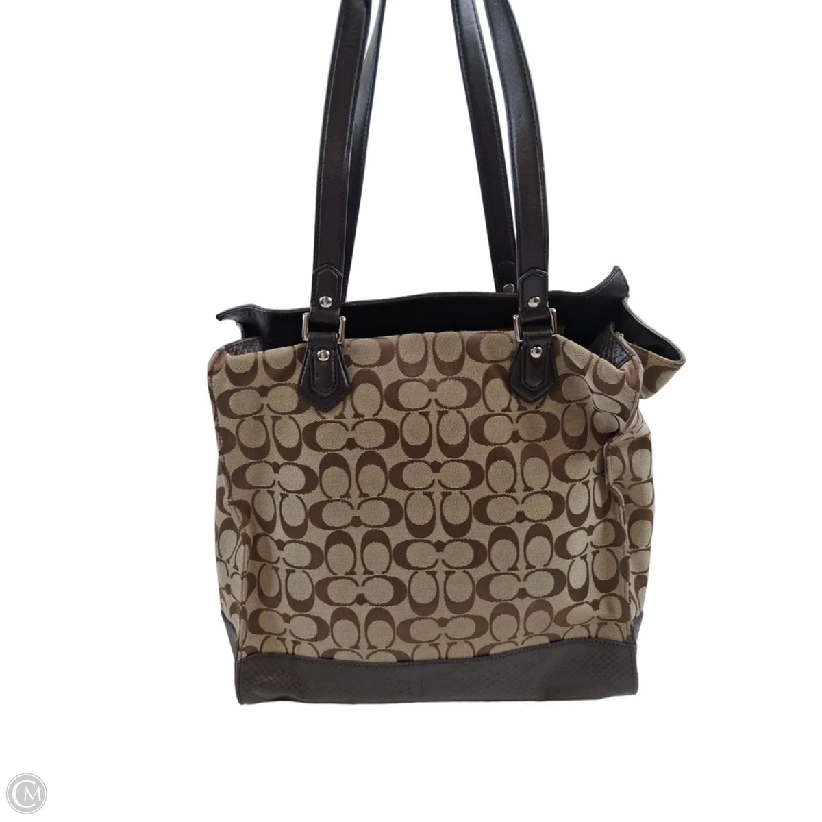 Tote Designer By Coach, Size: Large