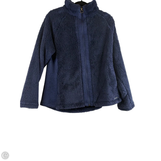 Jacket Faux Fur & Sherpa By Zero Xposure In Blue, Size: M