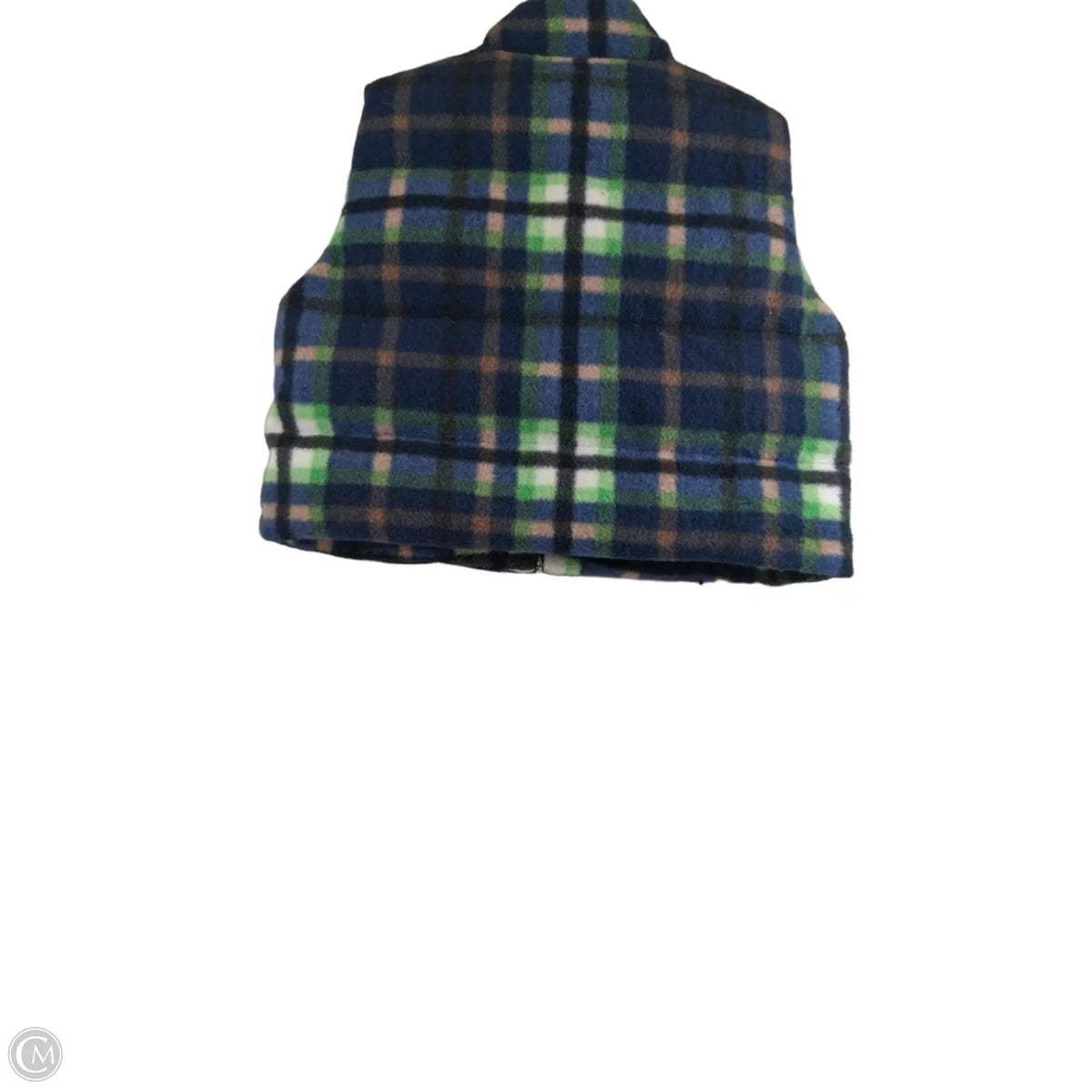 Vest Other By Clothes Mentor In Plaid Pattern, Size: Xl