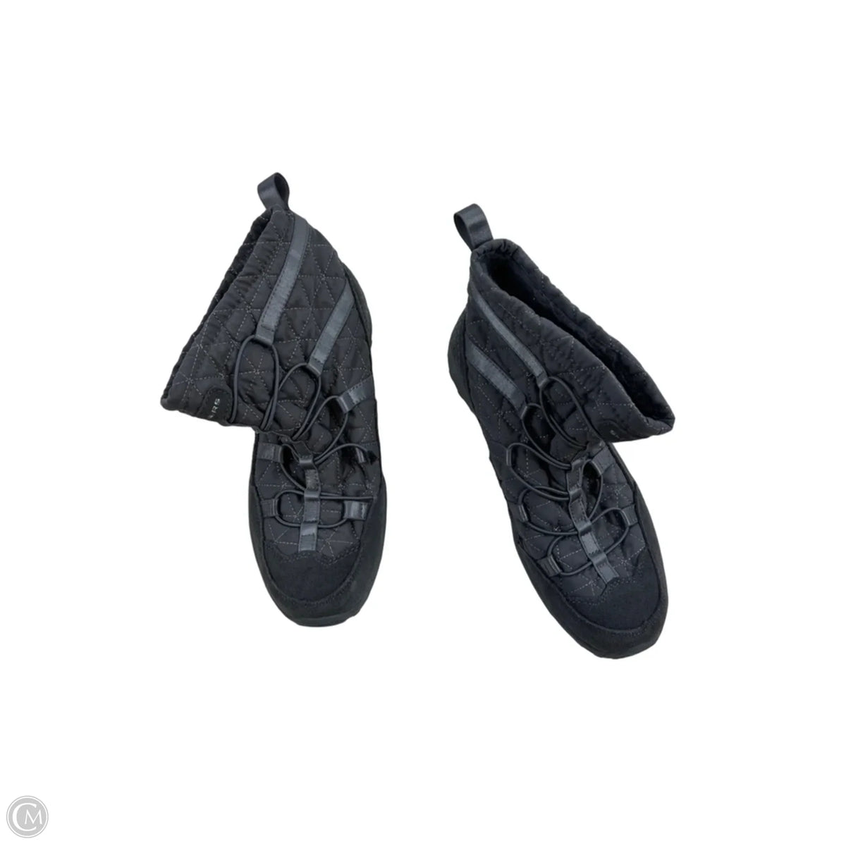 Boots Ankle Flats By Skechers In Silver, Size: 7.5