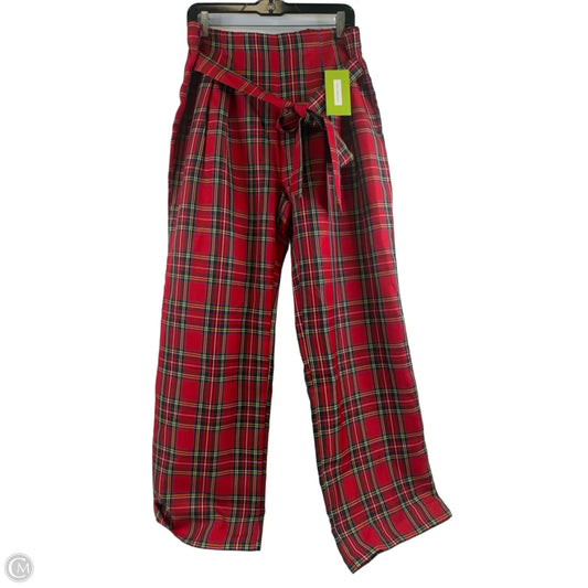 Pants Dress By New Collection In Plaid Pattern, Size: 14