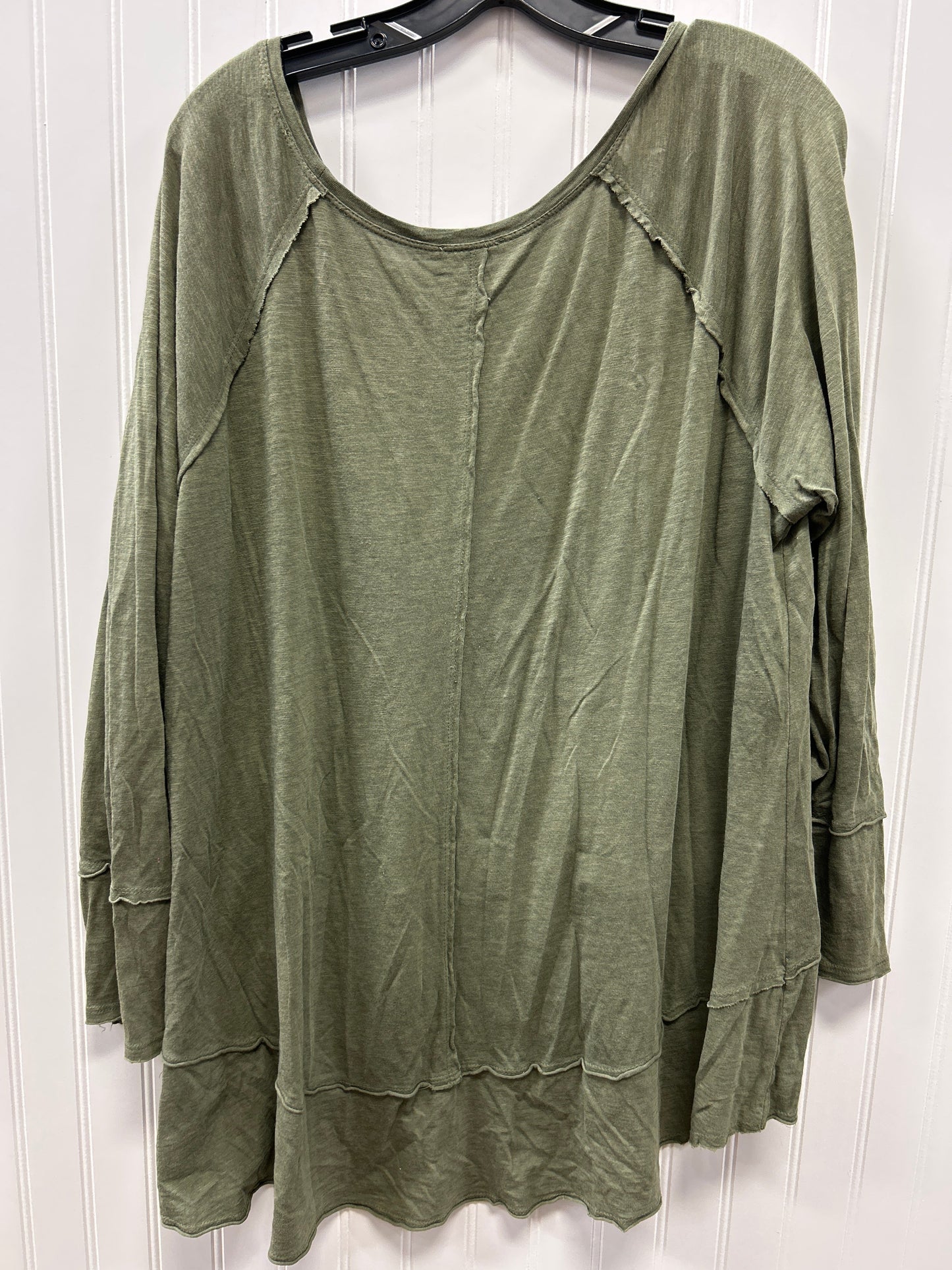 Top Ls By Style And Co Collection Women In Green, Size:Xl