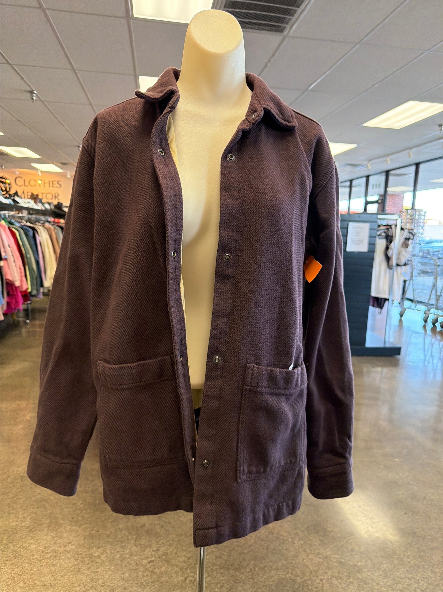 Jacket Shirt By The North Face In Brown, Size:S