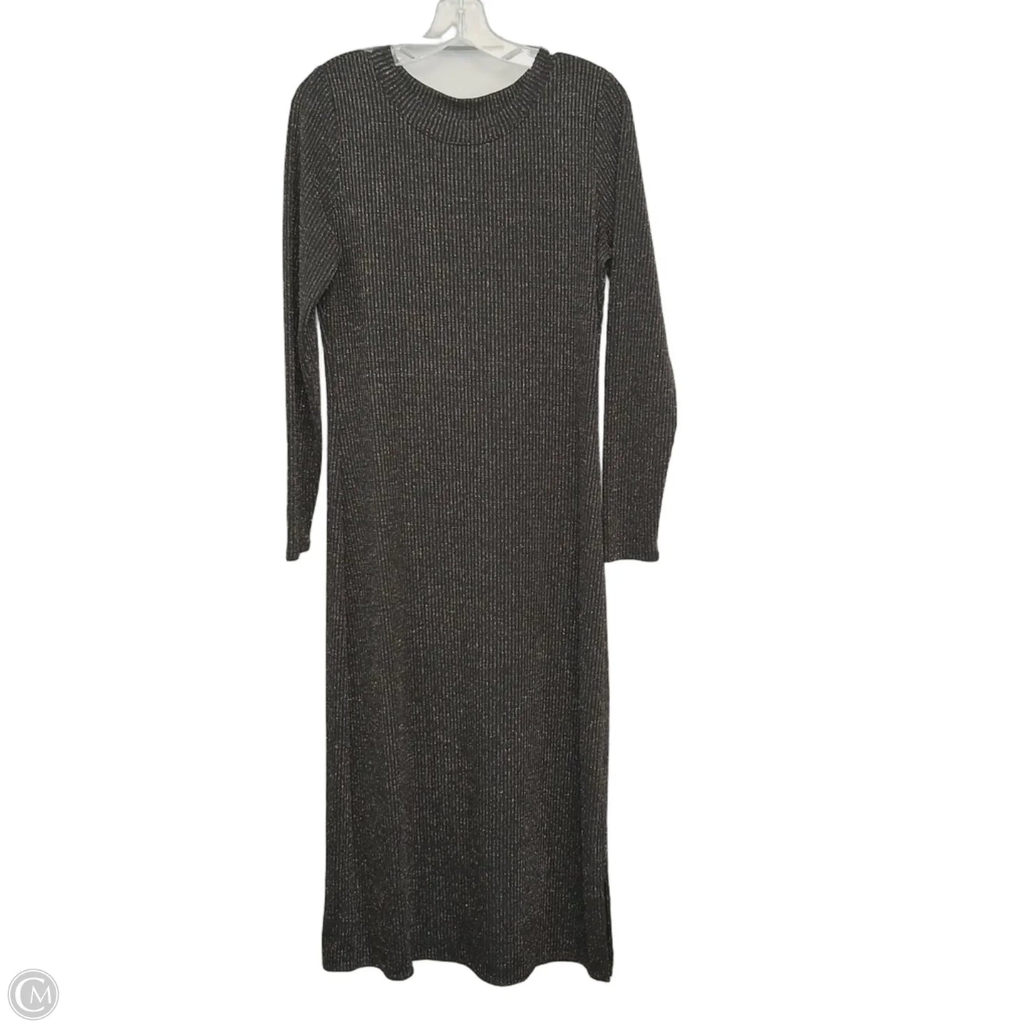 Dress Sweater By Loft In Black, Size: S