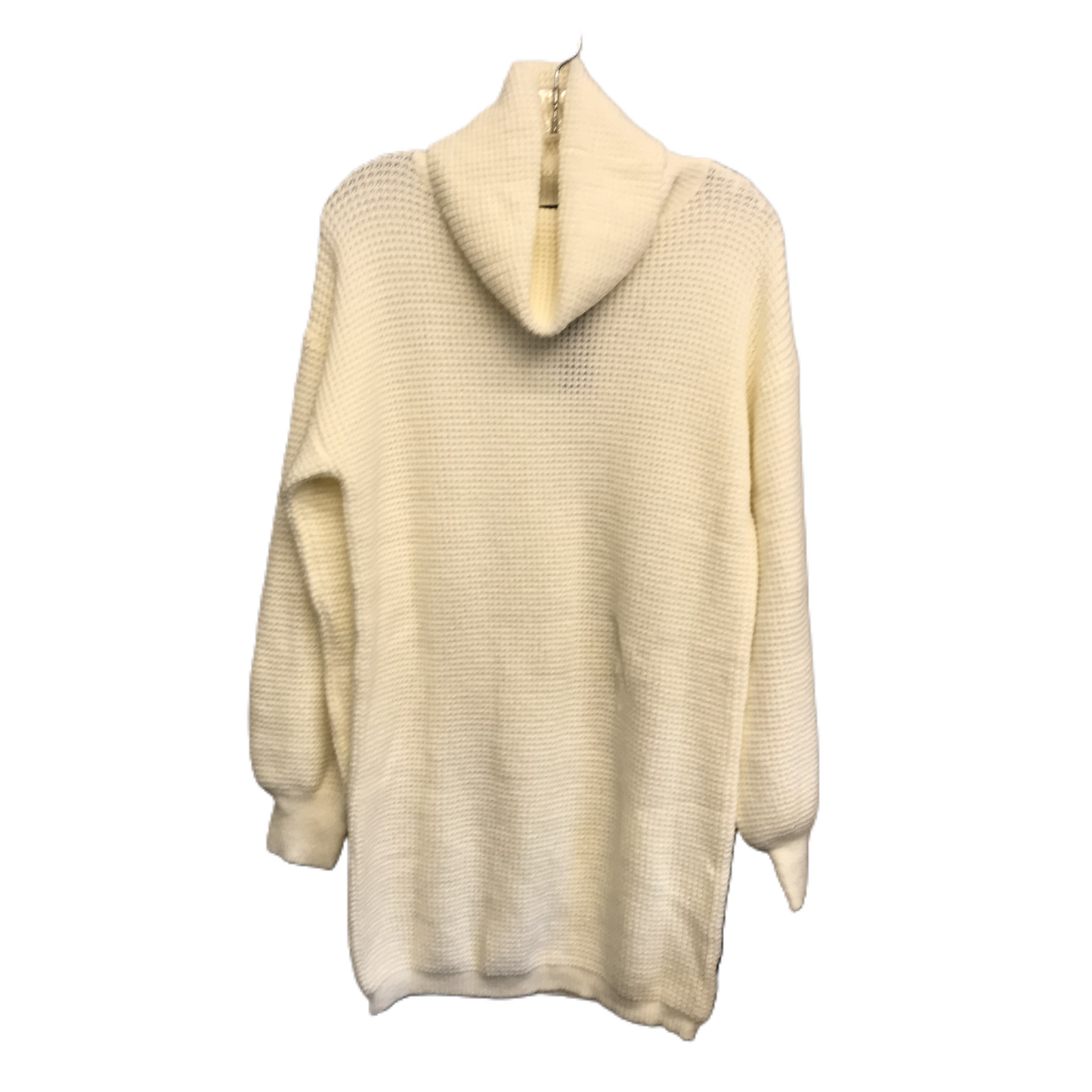 Cream Dress Sweater By Lulus, Size: M