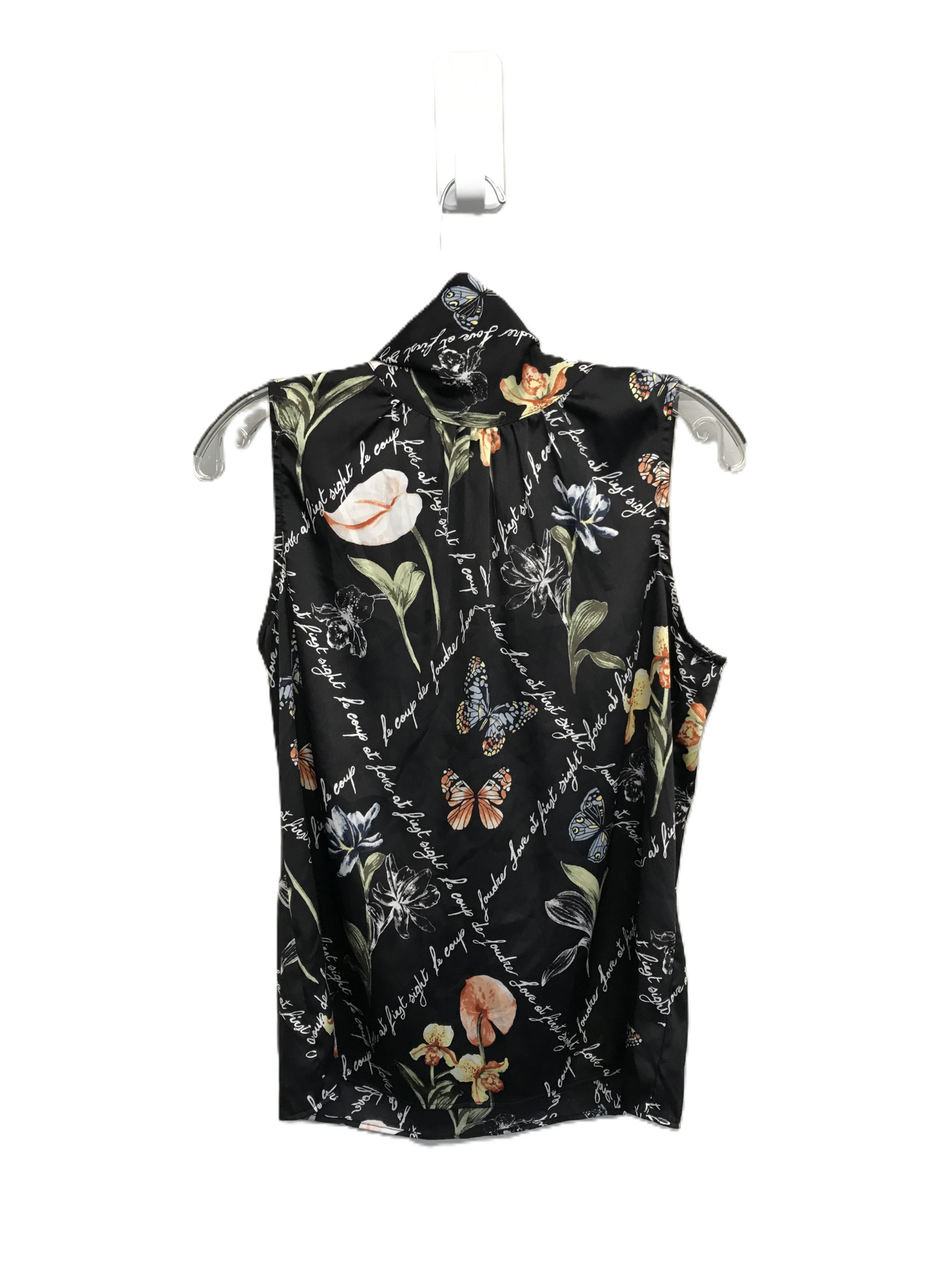 Floral Print Top Sleeveless By White House Black Market, Size: Xs