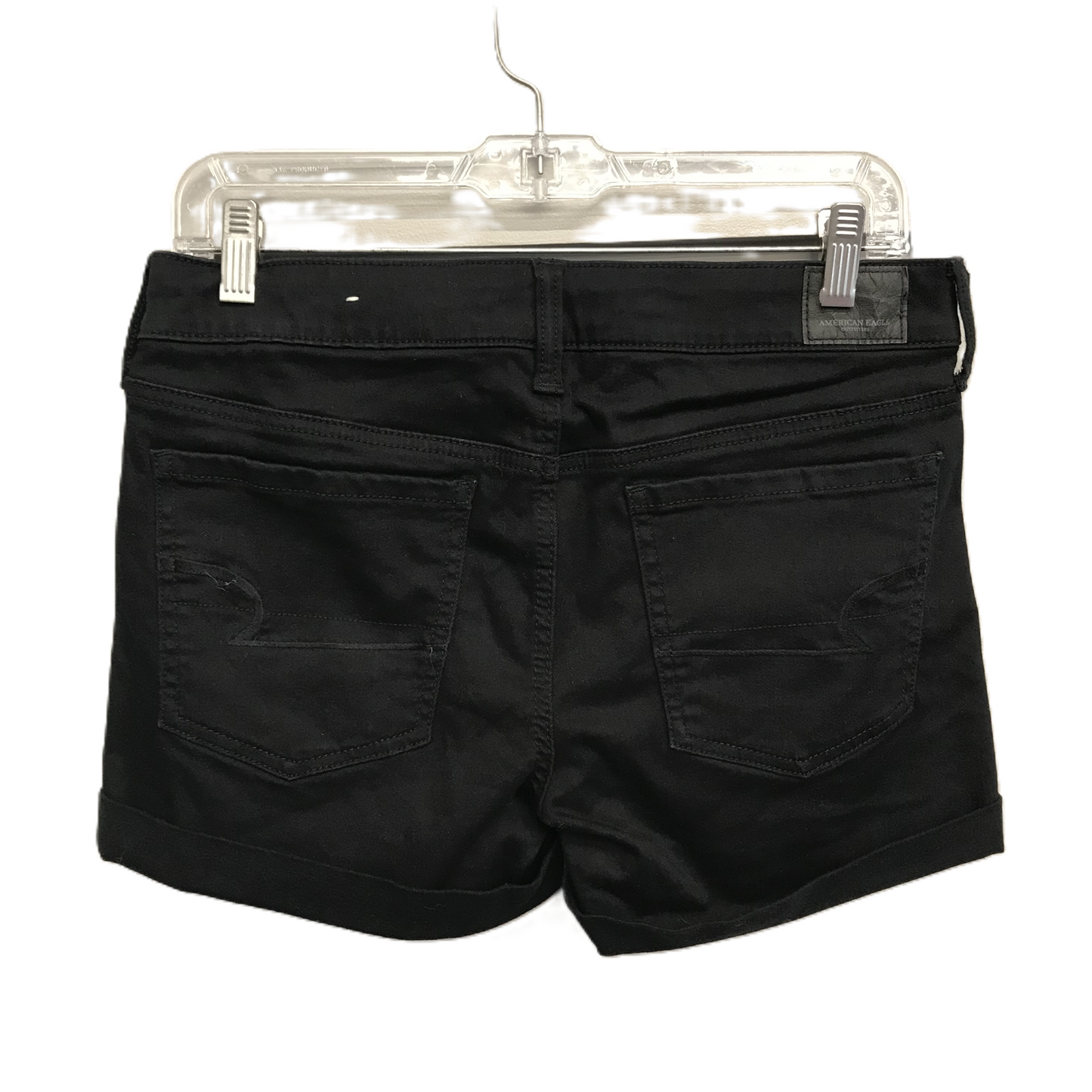Black Denim Shorts By American Eagle, Size: 8