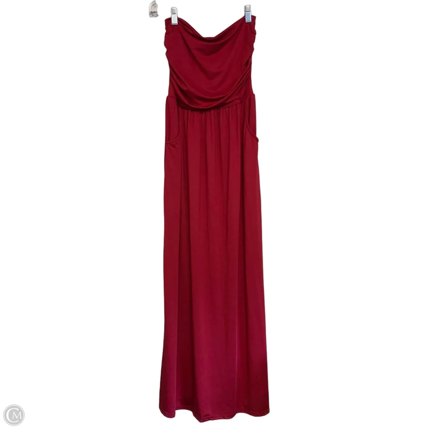 Dress Casual Maxi By Live Cloth In Red, Size: S