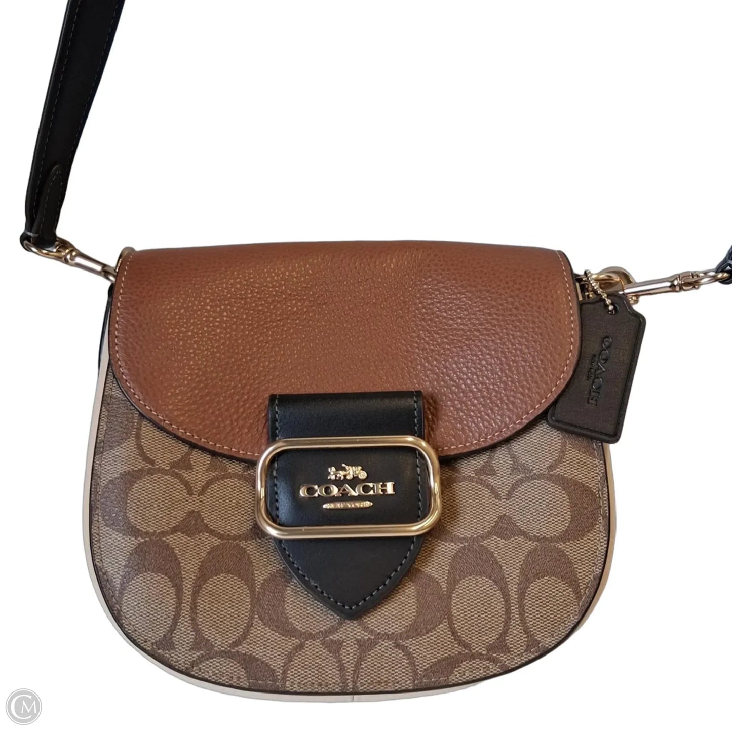 Crossbody Designer By Coach, Size: Medium