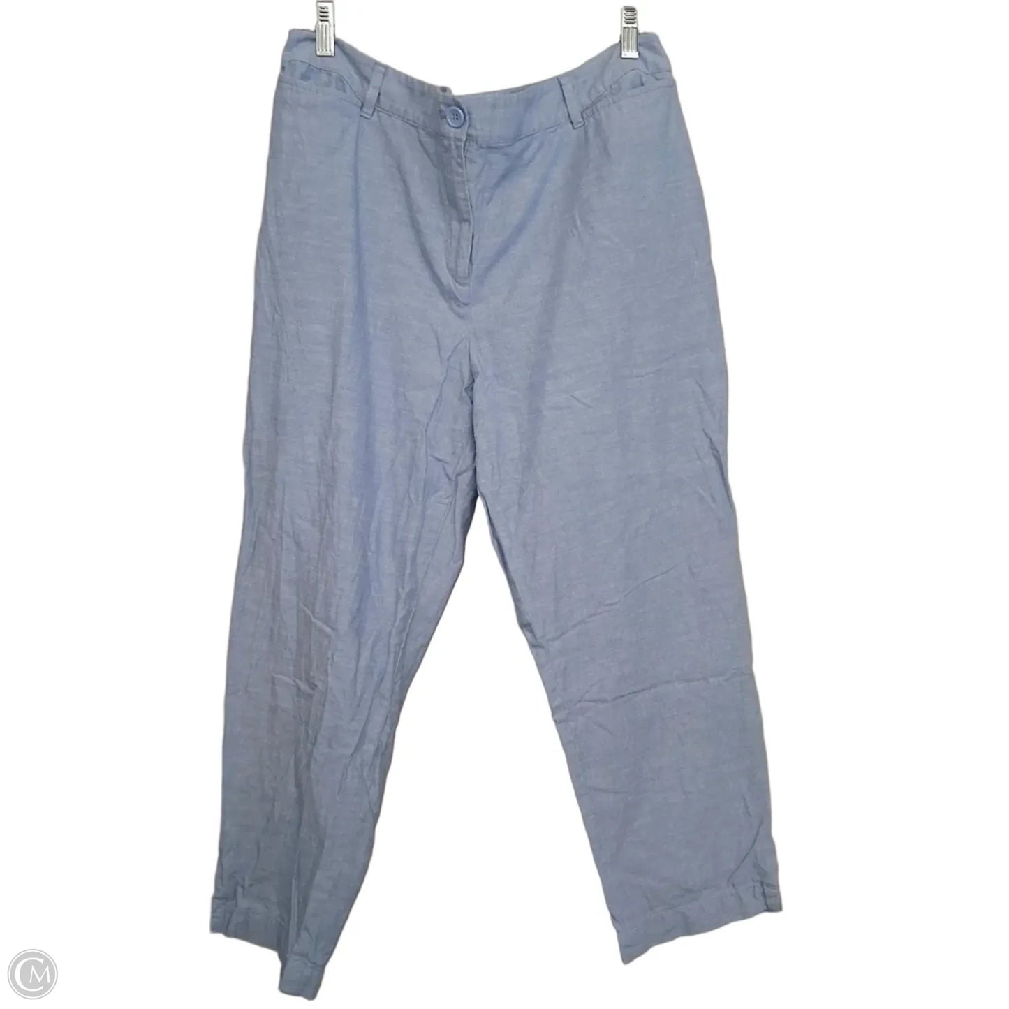 Pants Cropped By Talbots In Blue, Size: 14