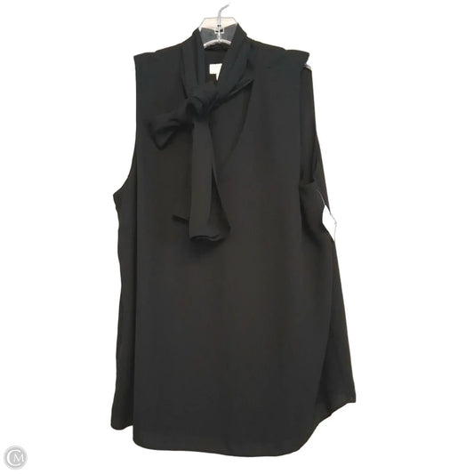 Top Sleeveless By J. Jill In Black, Size: M