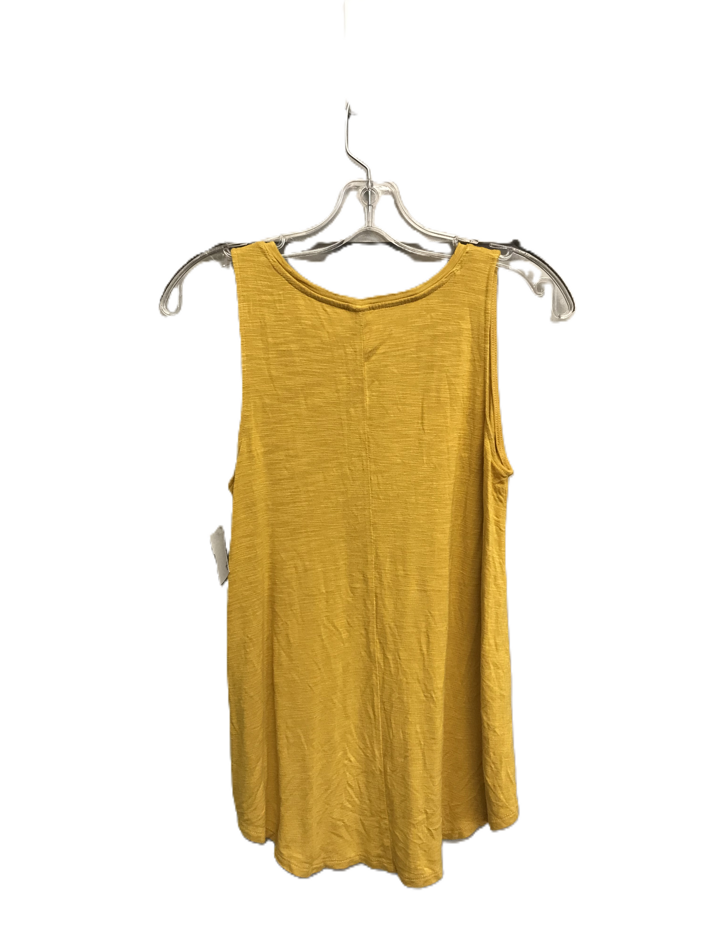 Yellow Top Sleeveless By Old Navy, Size: Xs