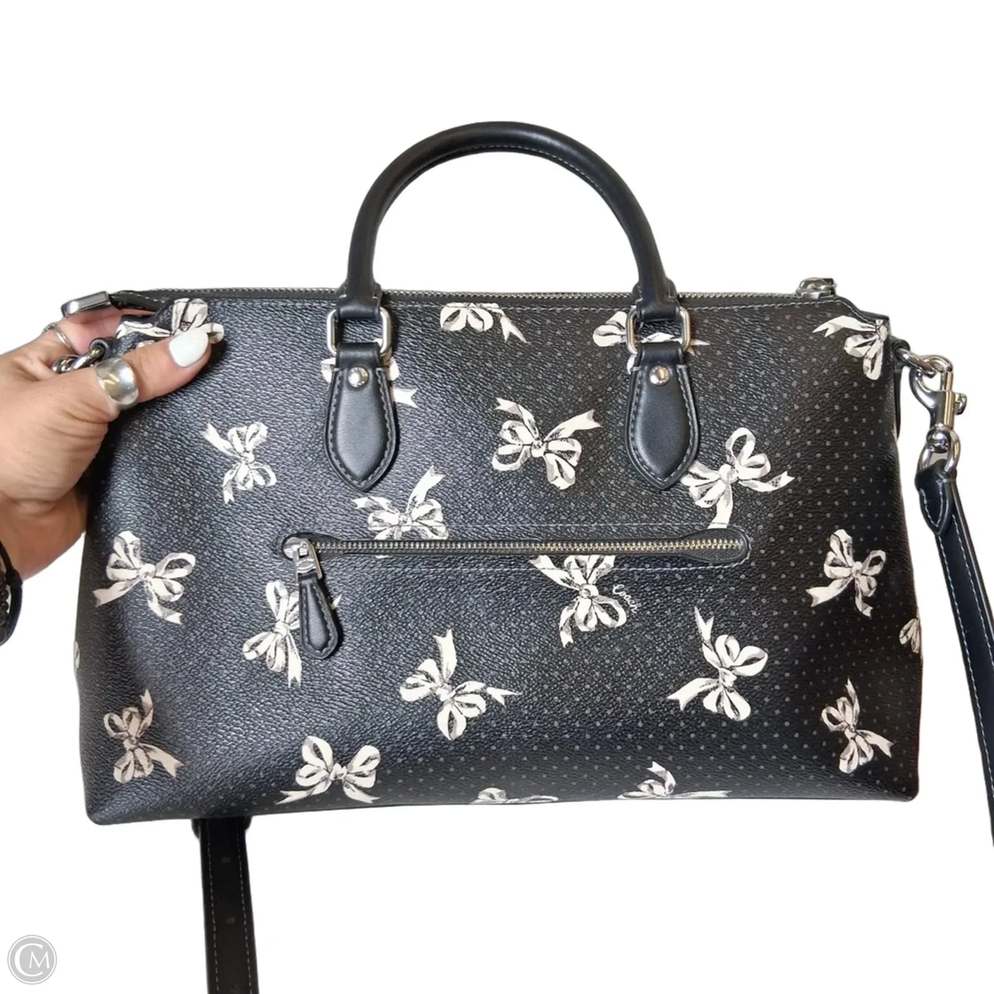 Handbag Designer By Coach, Size: Medium