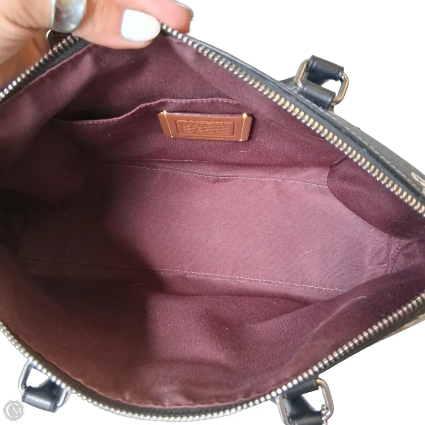 Handbag Designer By Coach, Size: Medium
