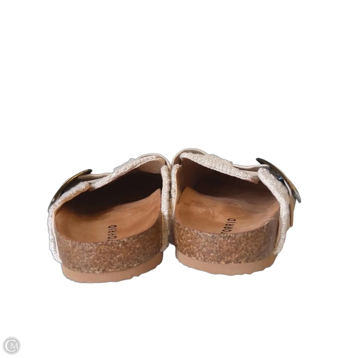 Shoes Flats By Torrid In Cream, Size: 7.5 Wide