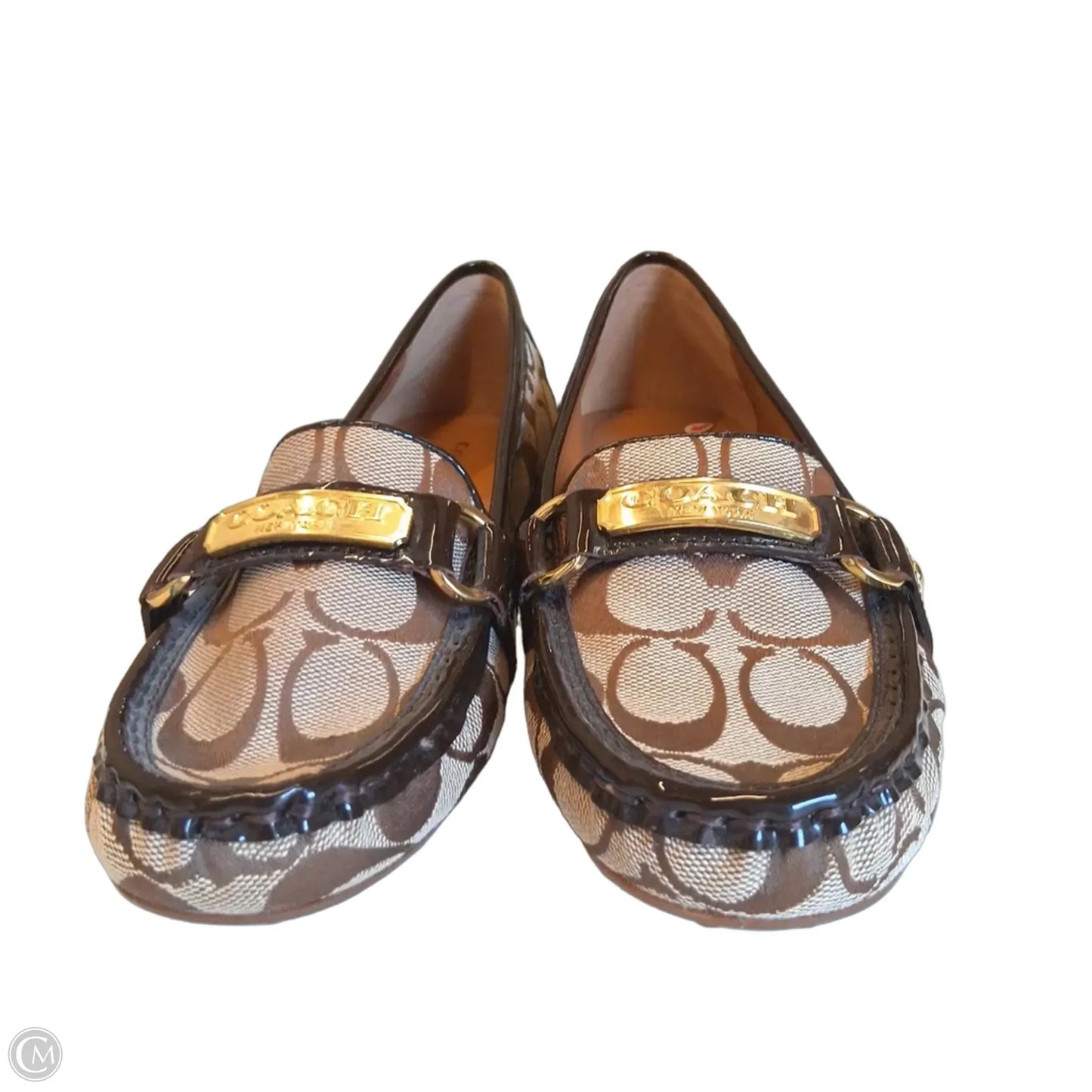 Shoes Designer By Coach In Brown, Size: 8.5