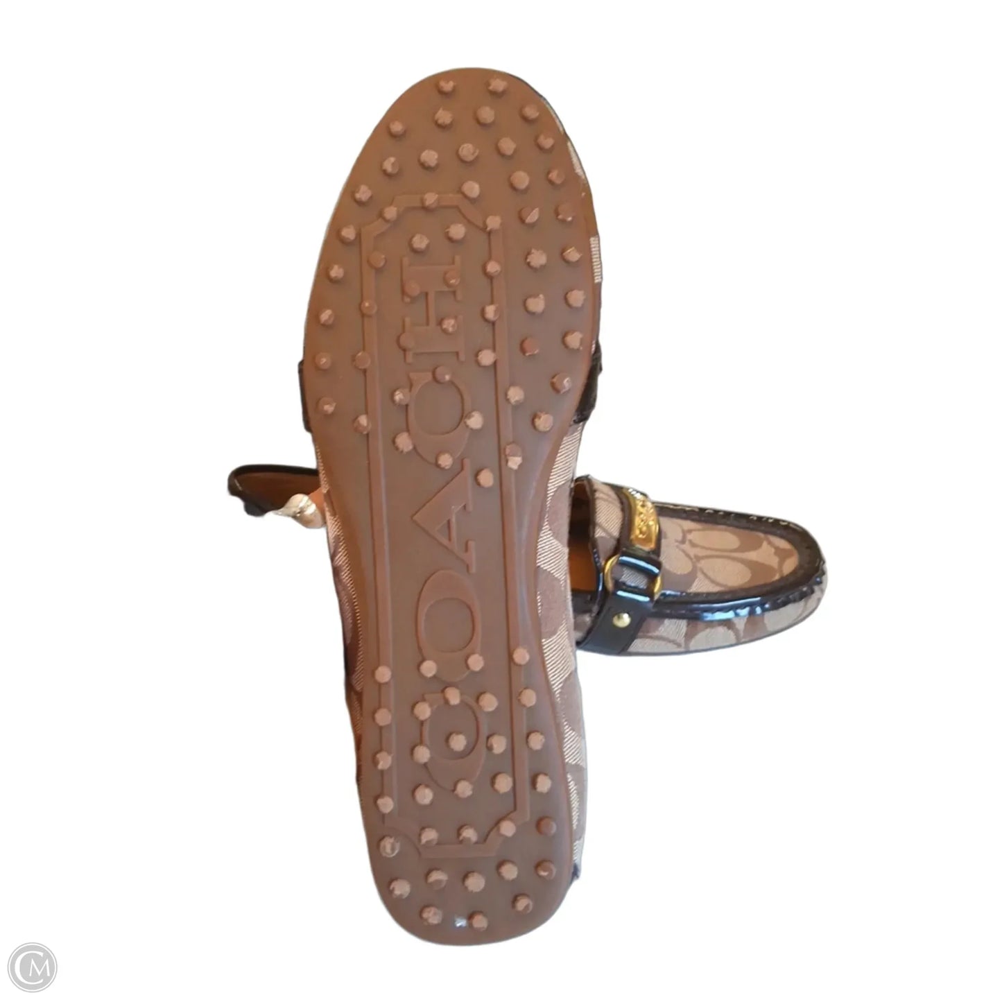 Shoes Designer By Coach In Brown, Size: 8.5