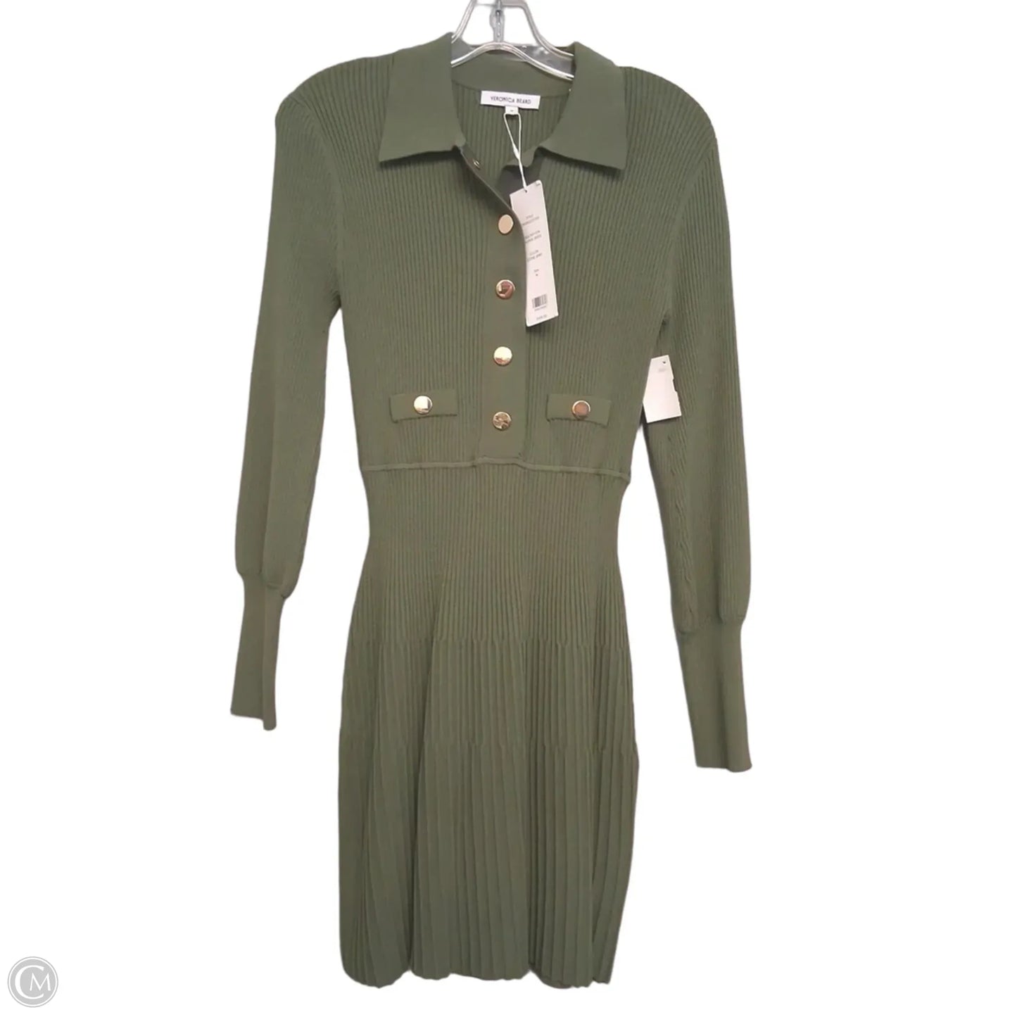 Dress Casual Short By Veronica Beard In Green, Size: M