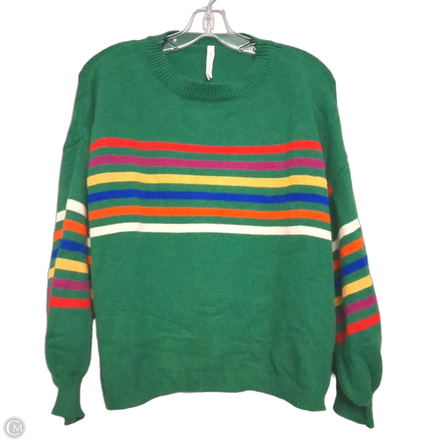 Sweater By Dreamers In Green, Size: S