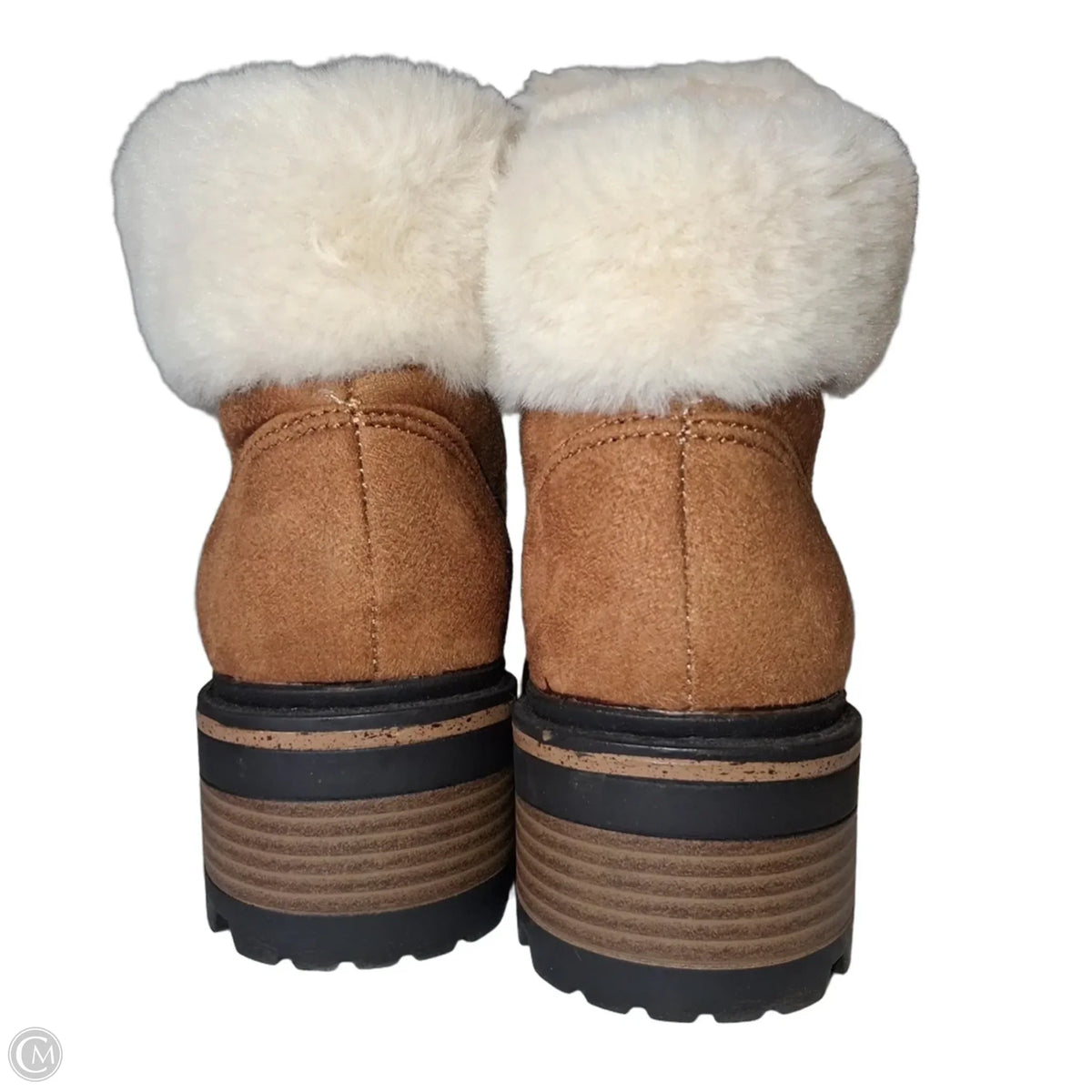 Boots Snow By Bamboo In Brown, Size: 6