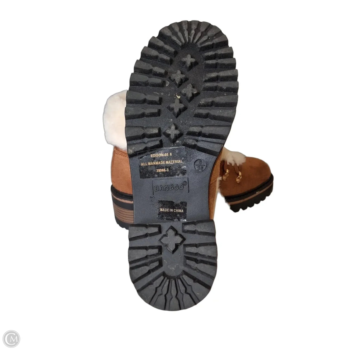Boots Snow By Bamboo In Brown, Size: 6