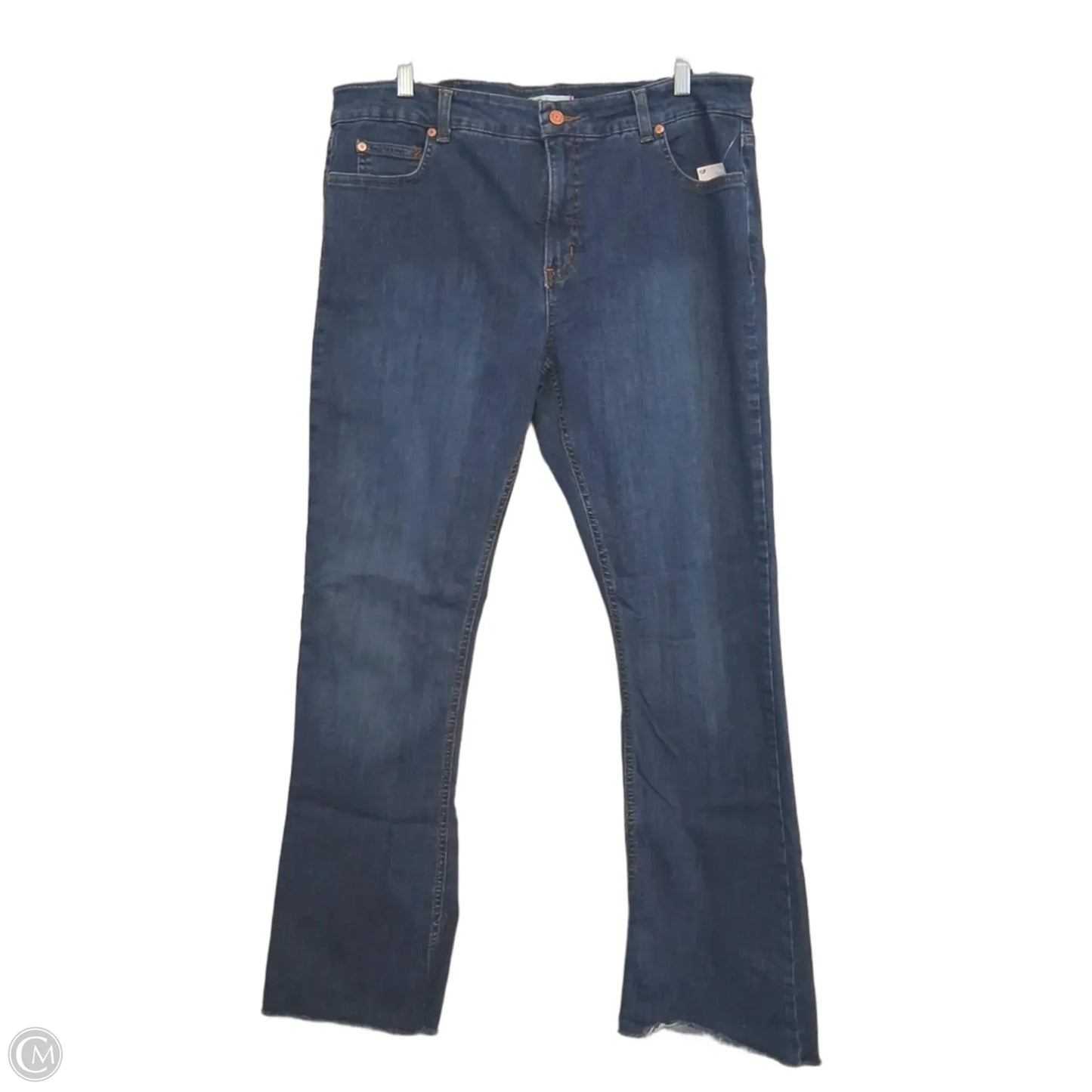 Jeans Boot Cut By Dickies In Blue Denim, Size: 10