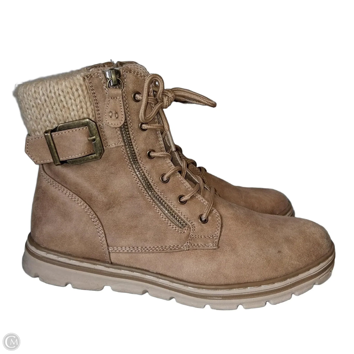 Boots Snow By Cliffs By White Mountain In Brown, Size: 9