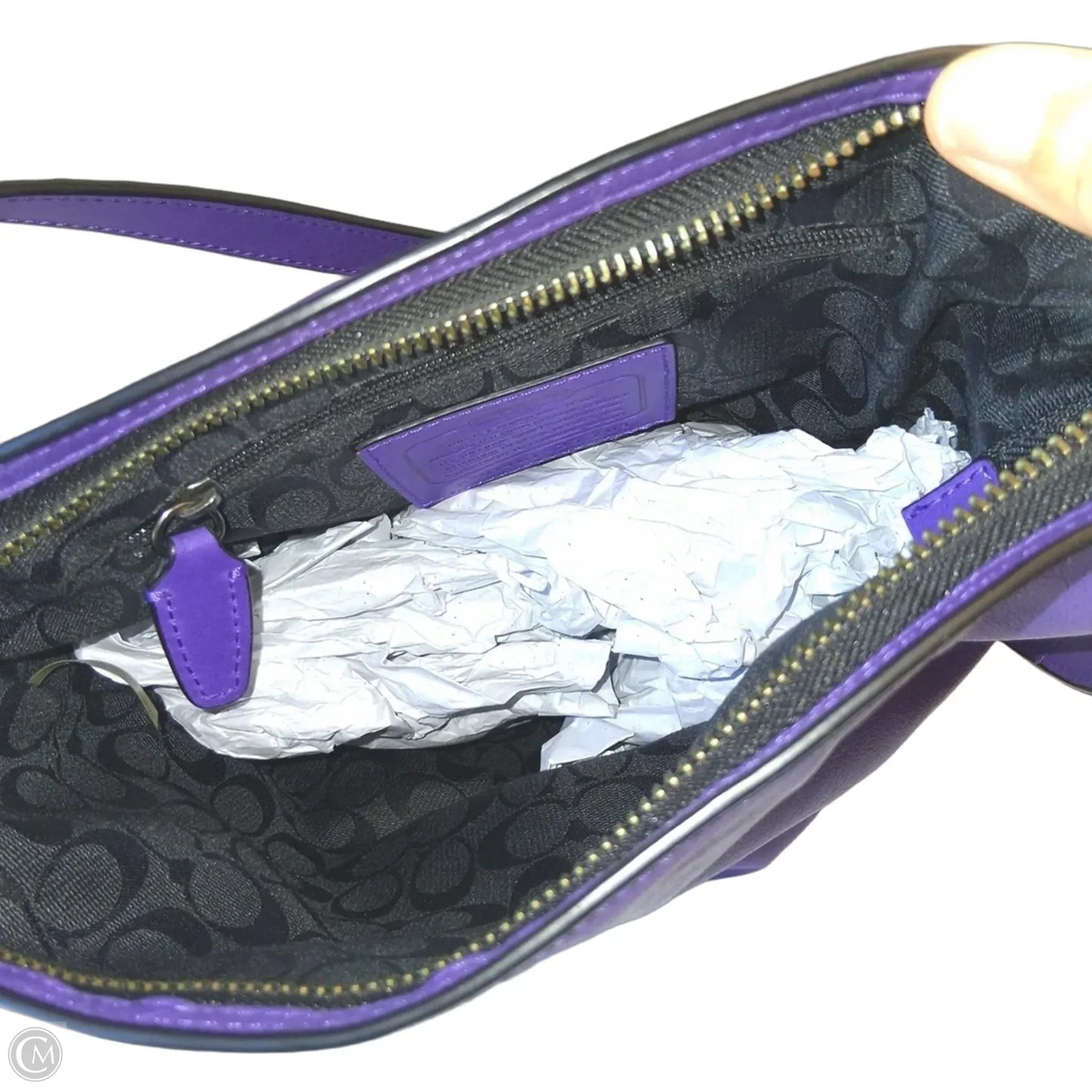 Handbag Designer By Coach, Size: Medium