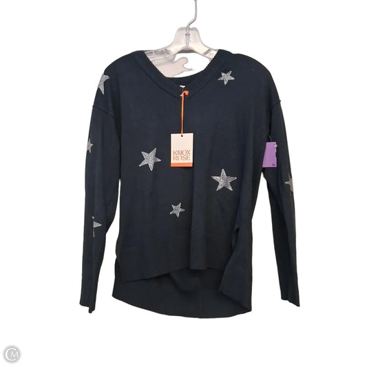 Sweater By Knox Rose In Black, Size: S