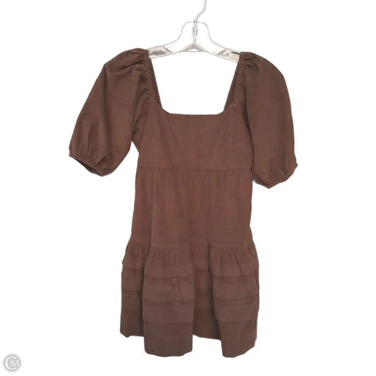 Dress Casual Short By American Eagle In Brown, Size: Xxs