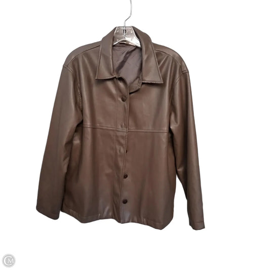 Jacket Other By Melloday In Brown, Size: Small