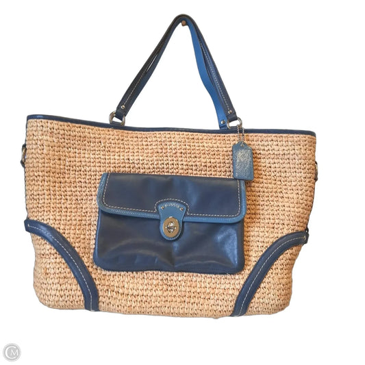Handbag Designer By Coach, Size: Large