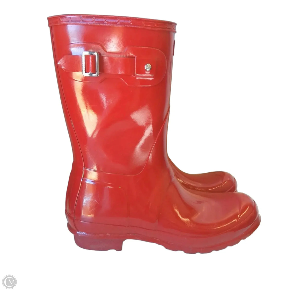Boots Rain By Hunter In Red, Size: 11