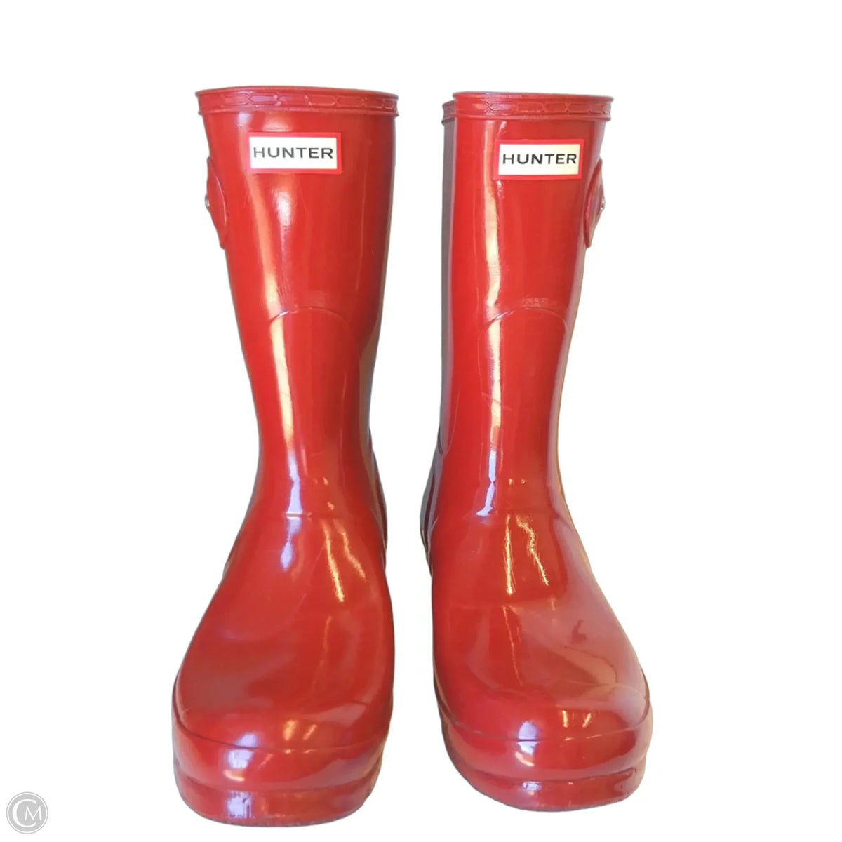 Boots Rain By Hunter In Red, Size: 11