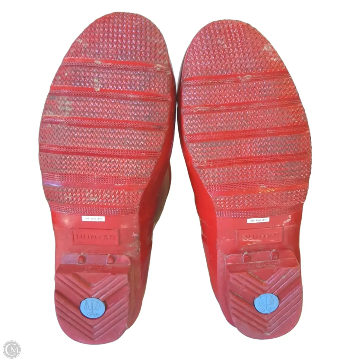 Boots Rain By Hunter In Red, Size: 11