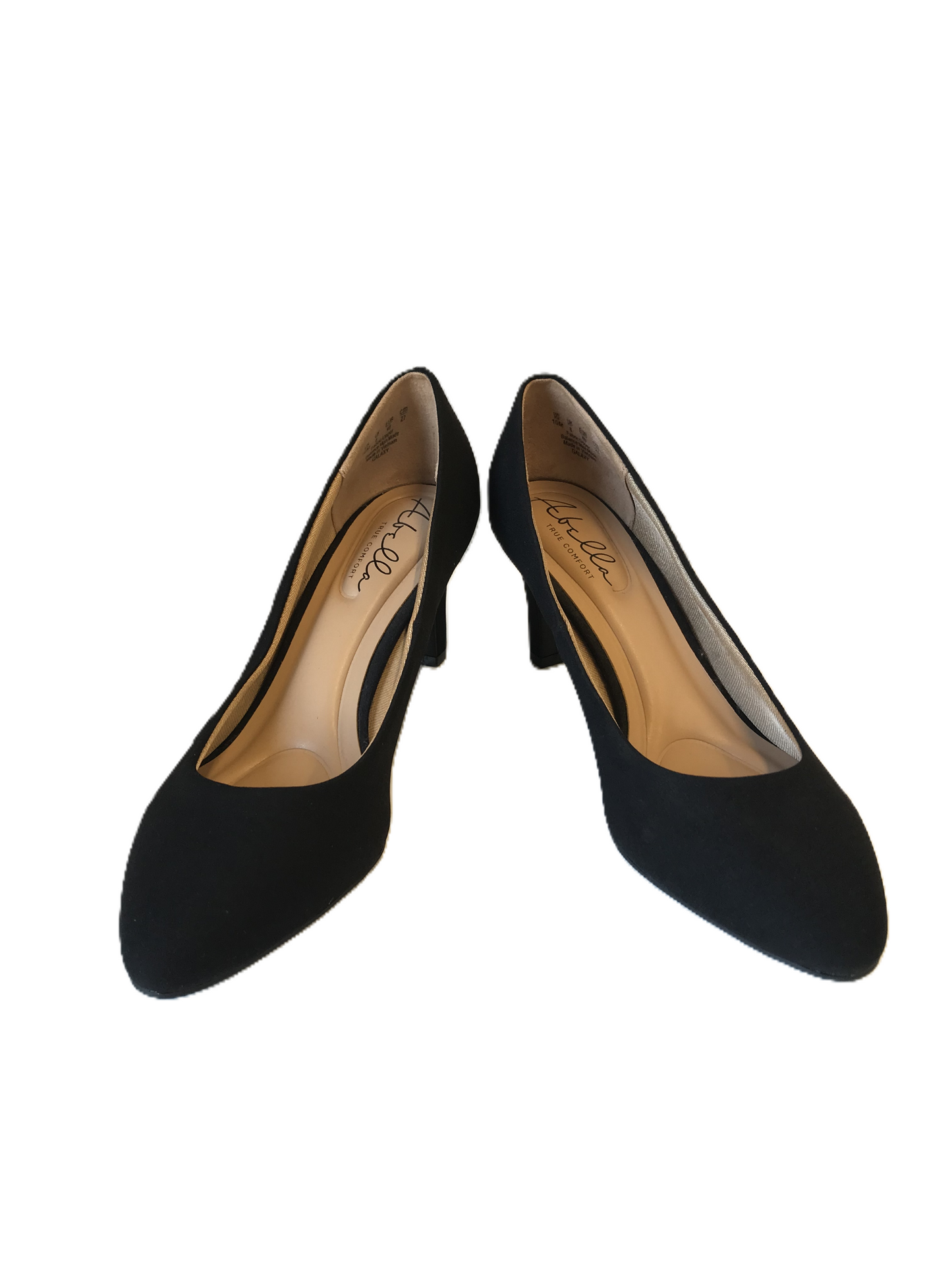 Black Shoes Heels Kitten By Abella Size: 10