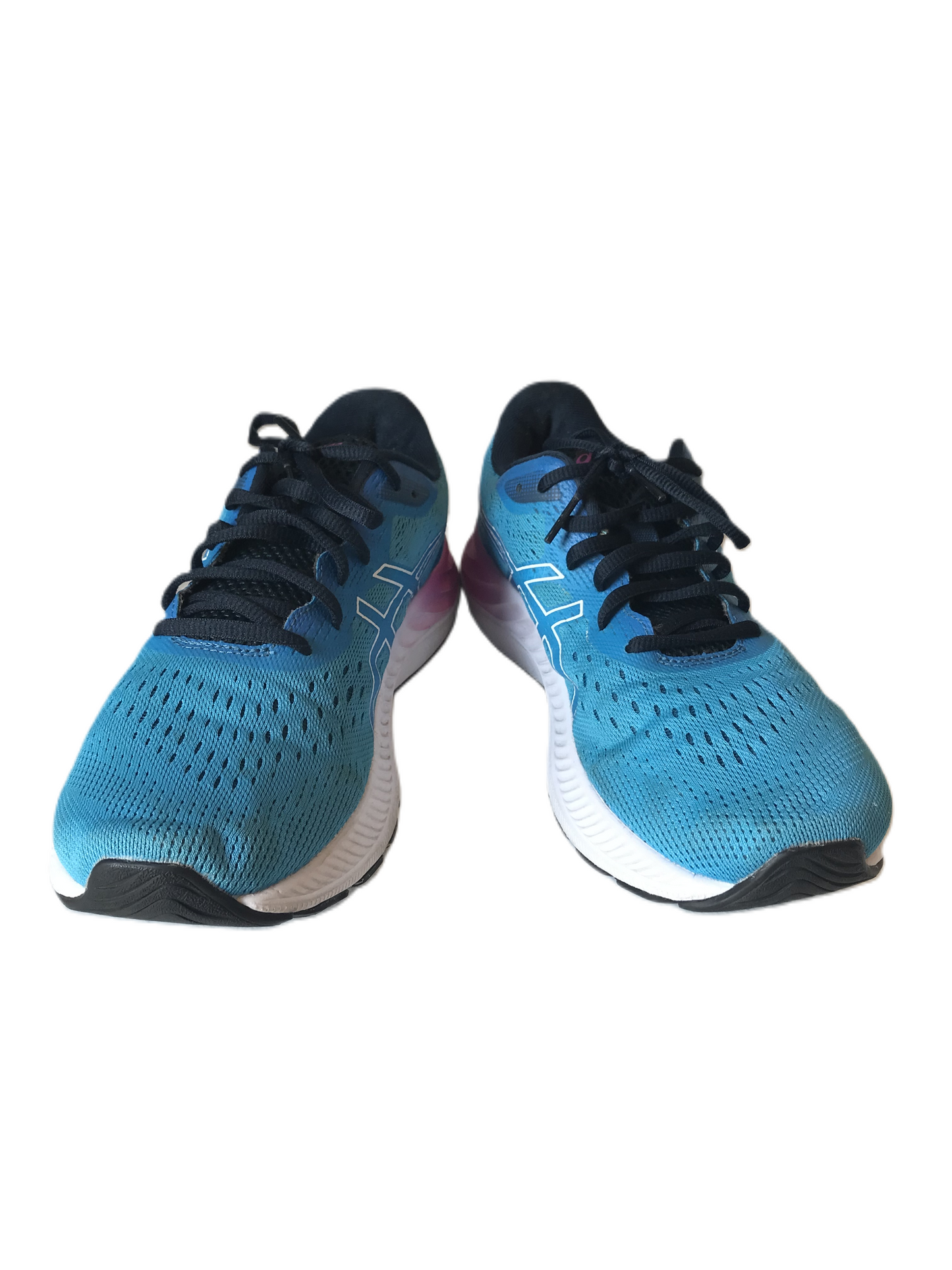 Blue Shoes Athletic By Asics, Size: 9.5