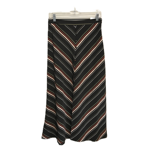 Striped Pattern Skirt Midi By Apt 9, Size: 4