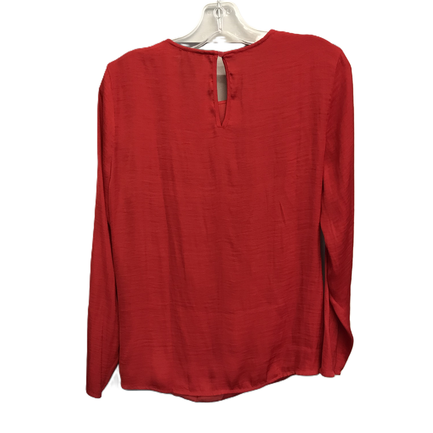 Red Top Long Sleeve By Worthington, Size: S