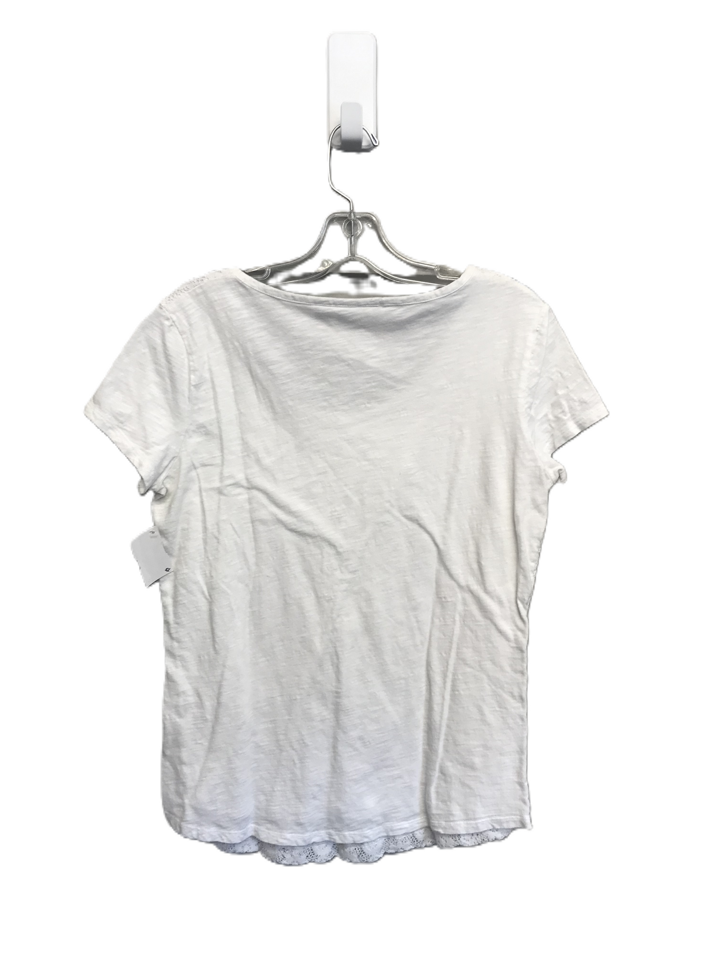 White Top Short Sleeve By L.l. Bean, Size: S