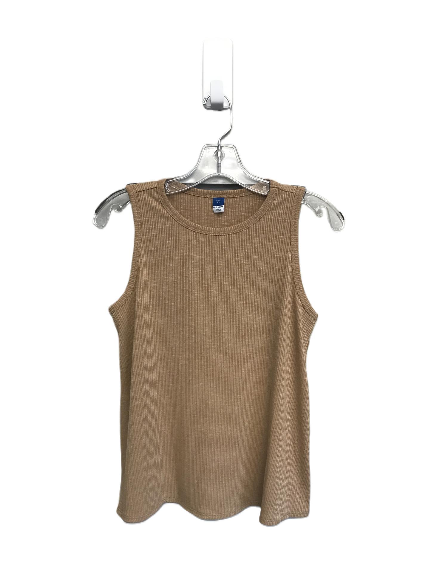 Brown Top Sleeveless By Old Navy, Size: Xs