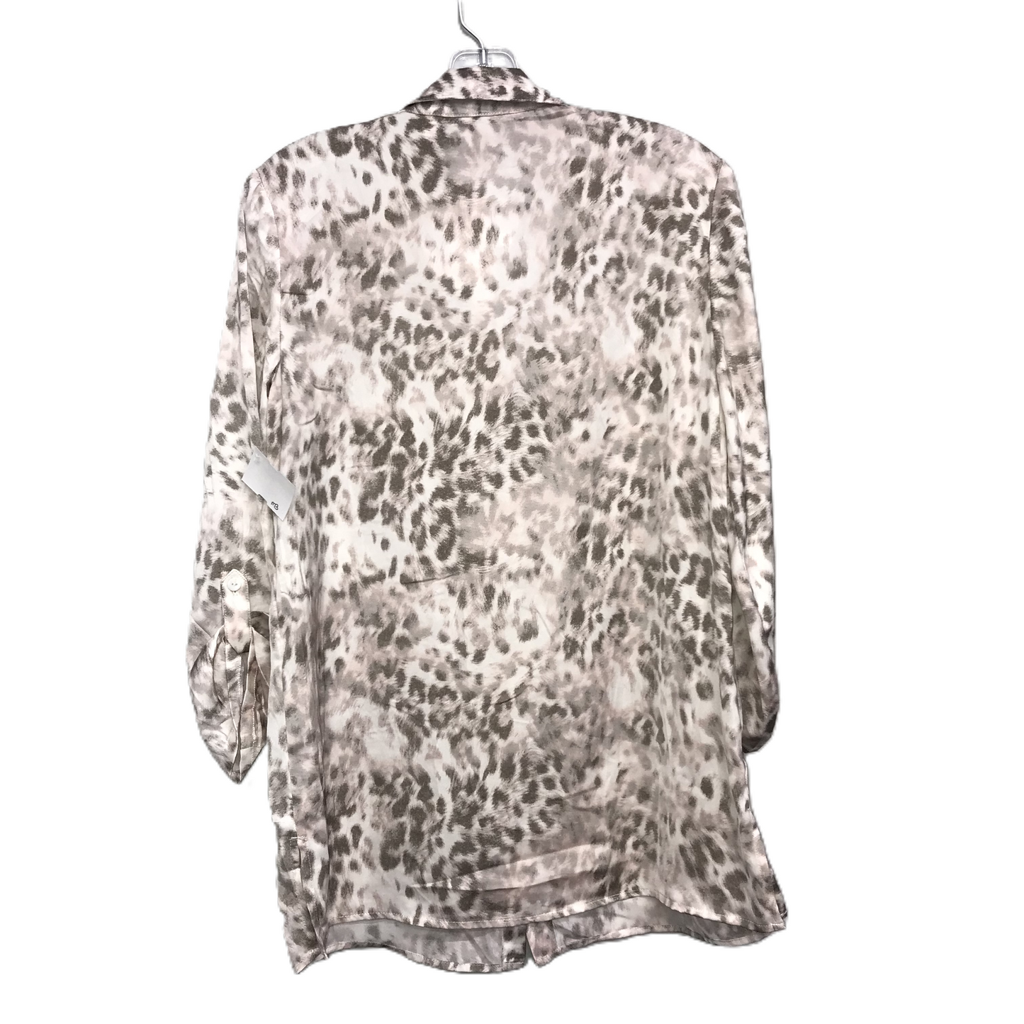 Top Long Sleeve By Chicos In Animal Print, Size: S