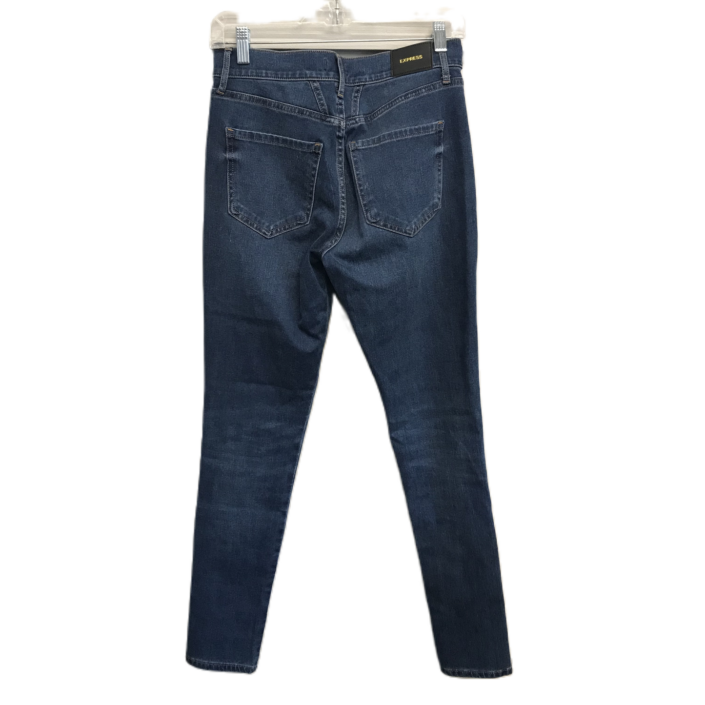 Blue Denim Jeans Skinny By Express, Size: 4