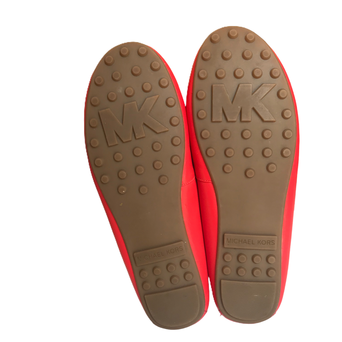Red Shoes Flats By Michael Kors, Size: 9