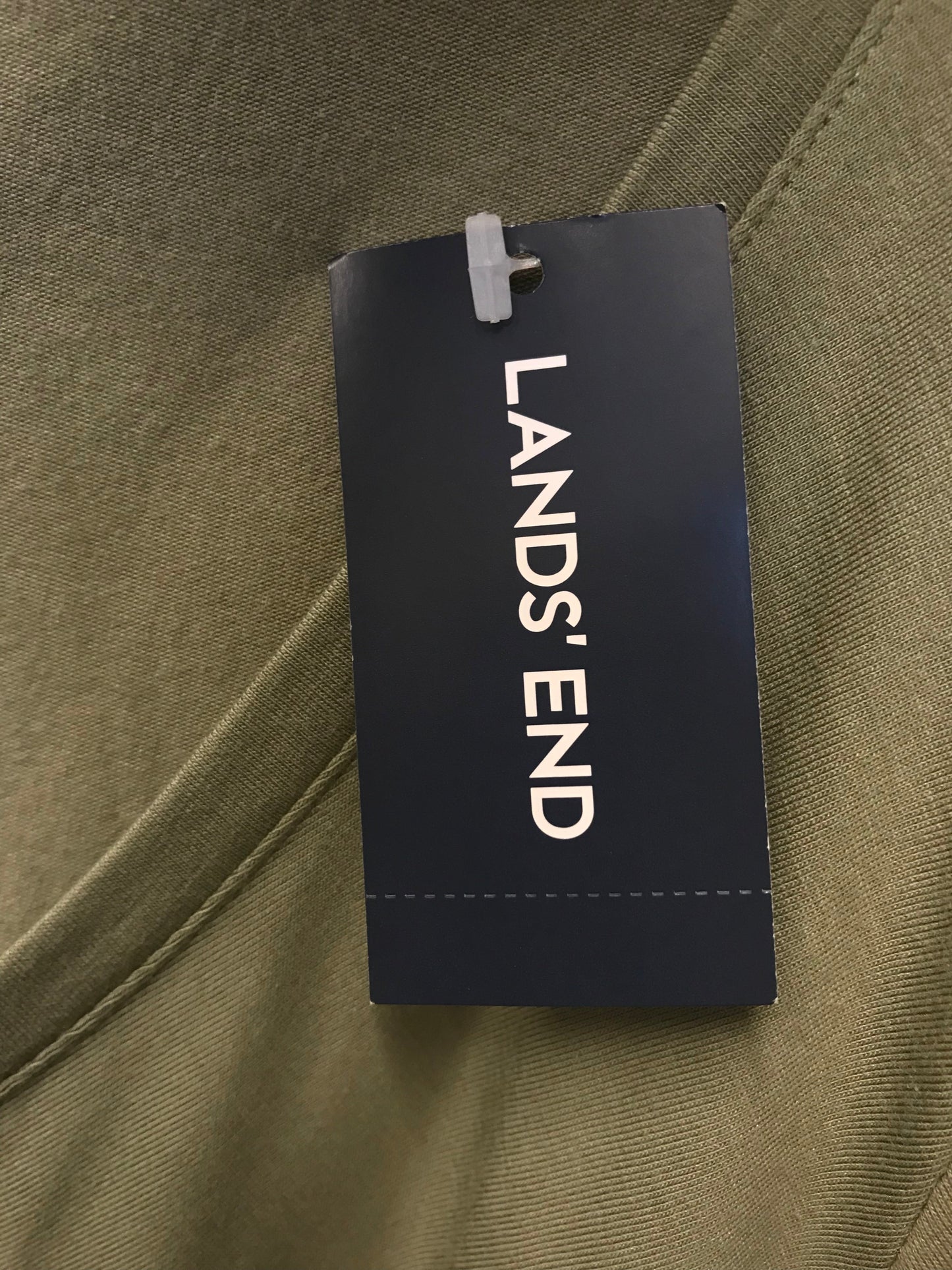 Green Top Short Sleeve Basic By Lands End, Size: 3x