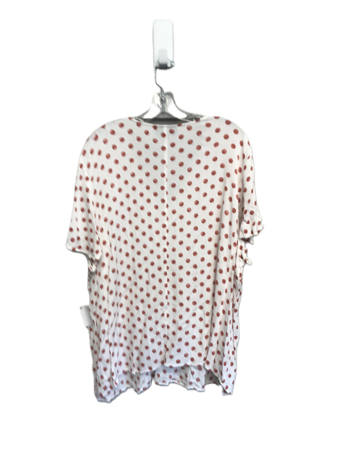 Polkadot Pattern Top Short Sleeve By Lane Bryant, Size: 4x