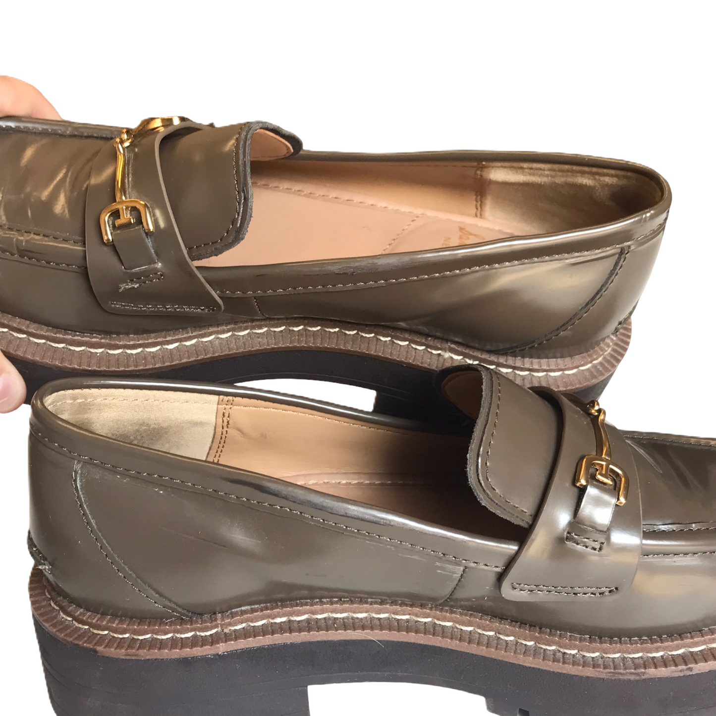 Brown Shoes Heels Block By Sam Edelman, Size: 7
