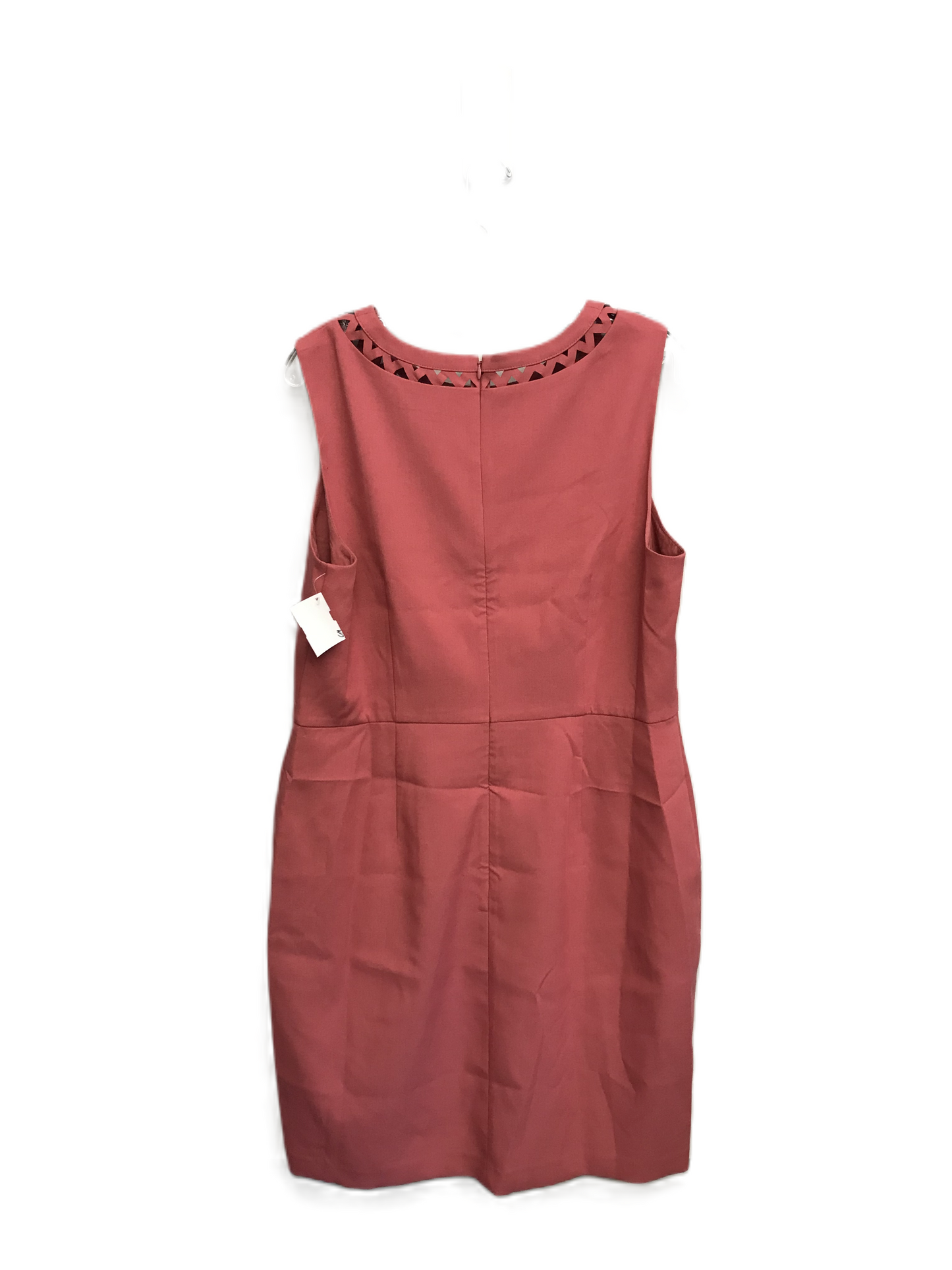 Red Dress Casual Midi By Loft, Size: Xl