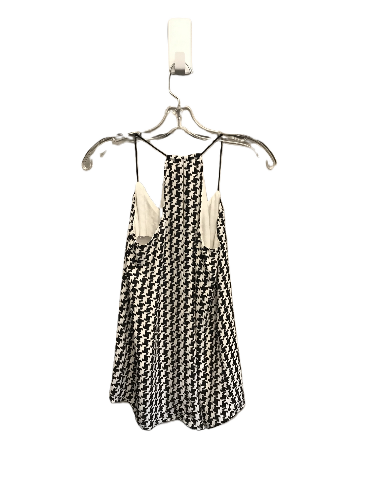 Black & White Top Sleeveless By Express, Size: Xs