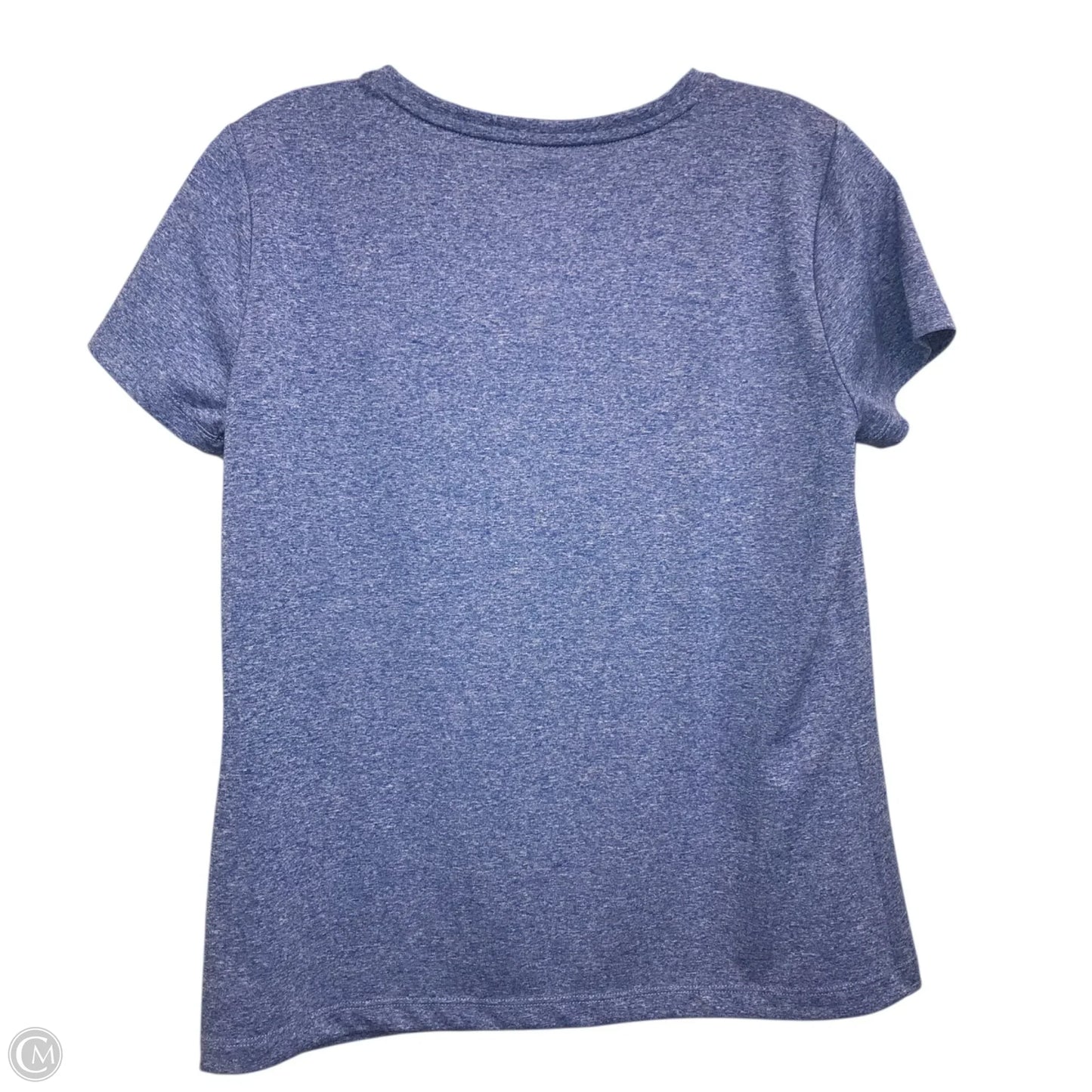 Athletic Top Short Sleeve By Izod In Blue, Size: M